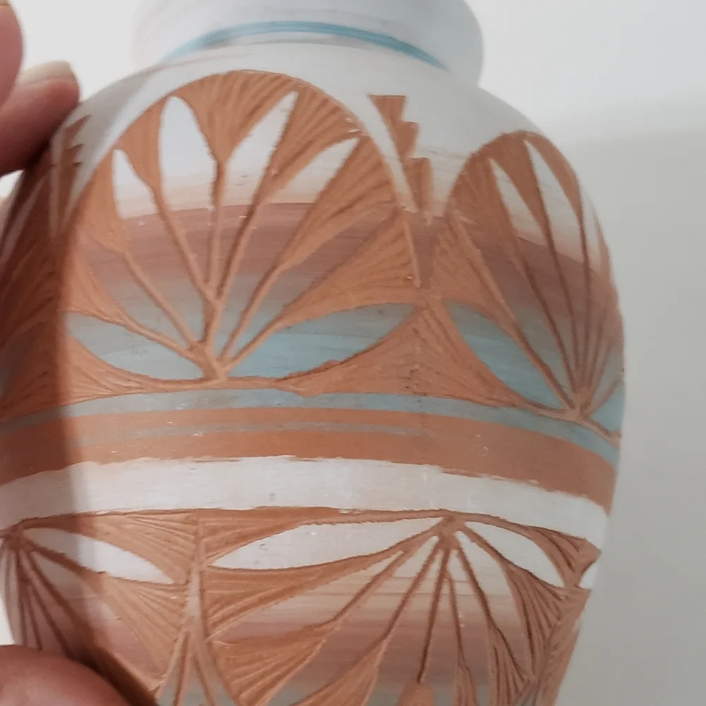 Pottery Vase Navajo? Signed Watson